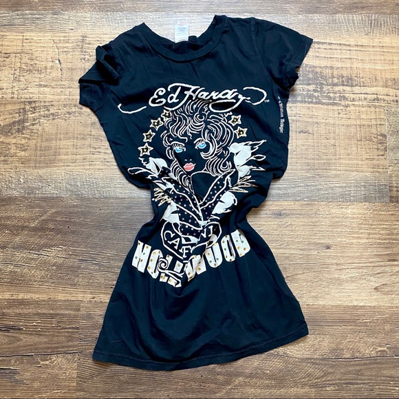 Ed Hardy Tops - Ed Hardy Shirt Top Small
